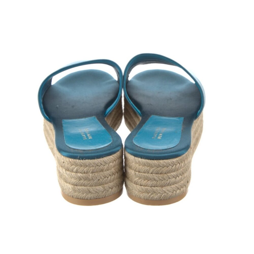 Barney's New York Satin Espadrilles - Picture 3 of 4